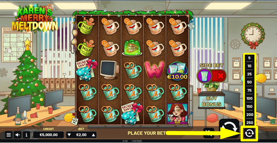 Karens Merry Meltdown Autoplay Feature