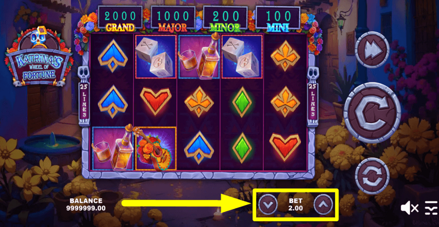 Katrinas Wheel Of Fortune Bet Value