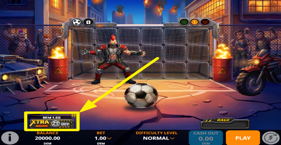 Kick Of Fury Extra Mode