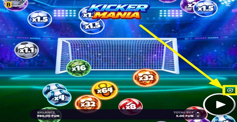 Kicker Mania Autoplay