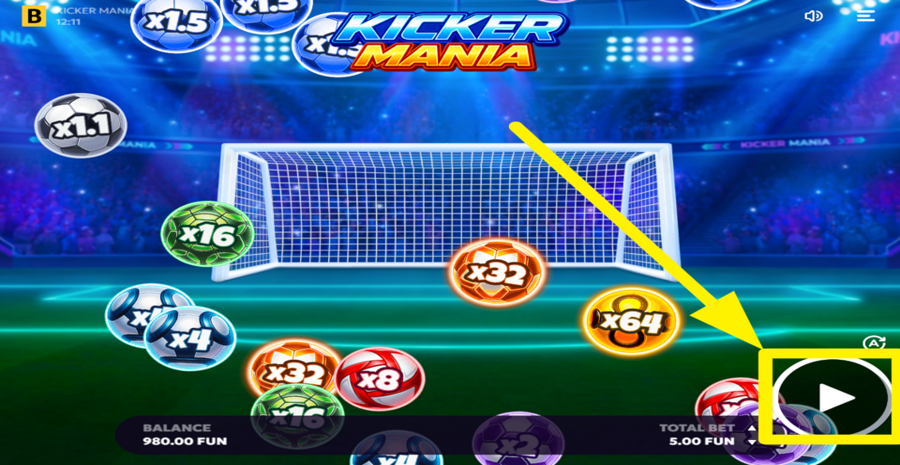 Kicker Mania Random