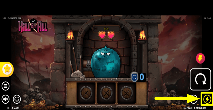 Kill Em All Turbo Feature