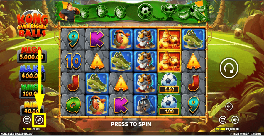 King Kong Even Bigger Balls Bet Value