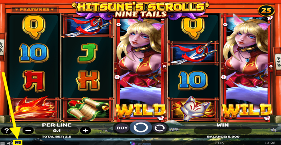 Kitsunes Scrolls Nine Tails Turbo