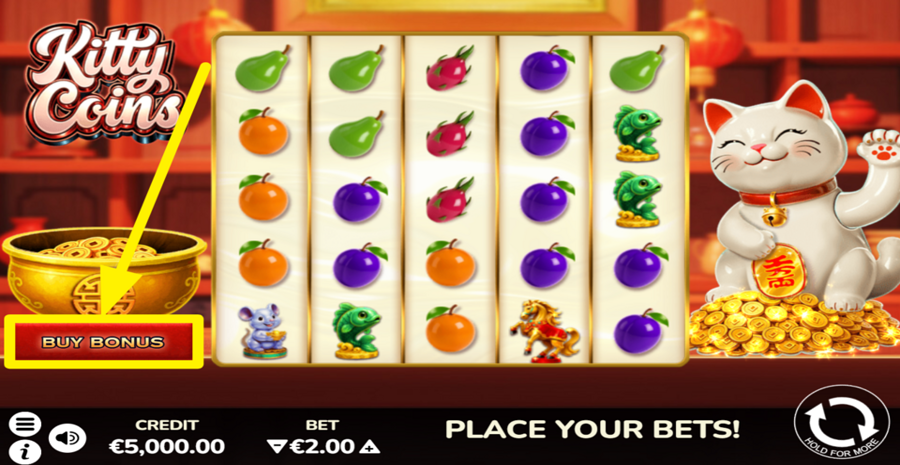 Kitty Coins Buy Bonus