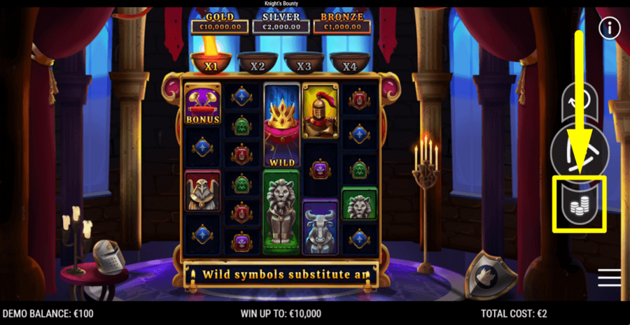 Knights Bounty Bet Value