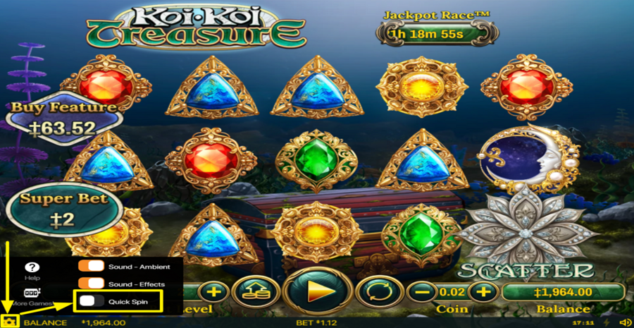 Koi Koi Treasure Quick Spin