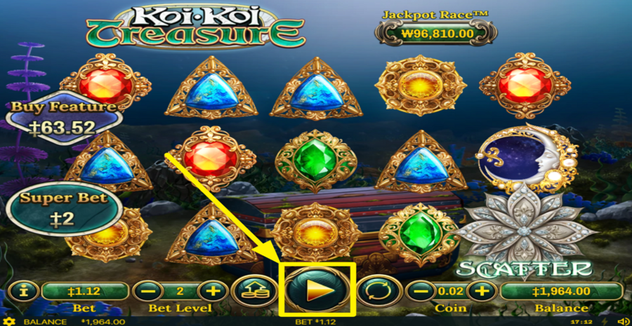 Koi Koi Treasure Spin