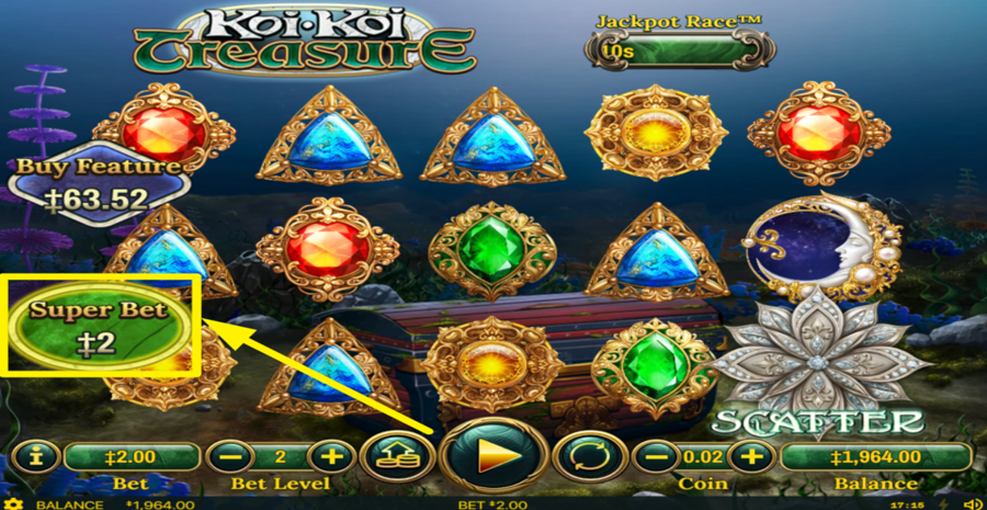 Koi Koi Treasure Super Bet