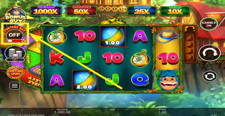 Kong It Up Large Fortune Bet
