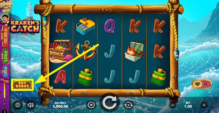 Krakens Catch Buy Bonus