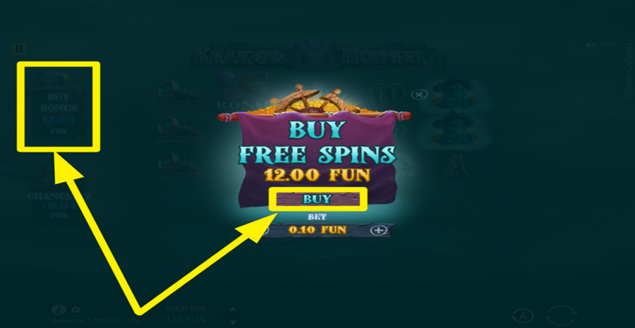 Krakens Hunger Buy Bonus