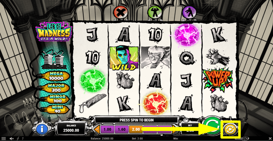 Lab Of Madness Its A Wild Autoplay Feature