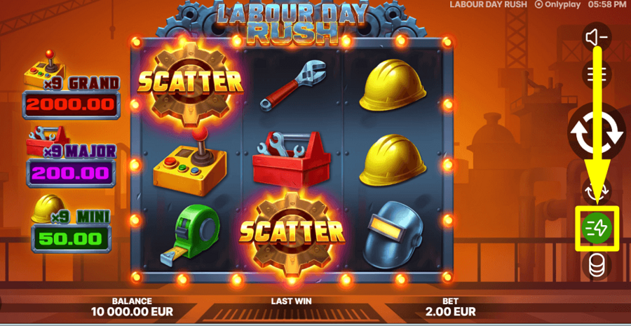 Labour Day Rush Turbo Feature