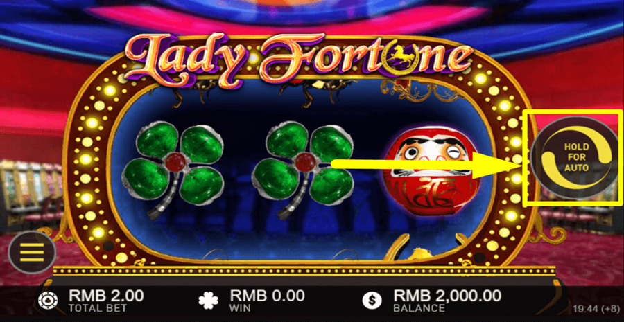 Lady Fortune Autoplay Feature
