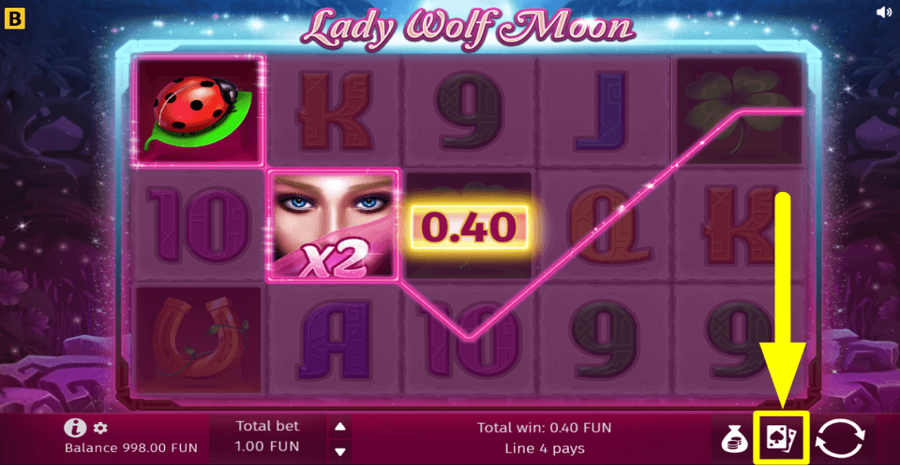 Lady Wolf Moon Gamble Feature