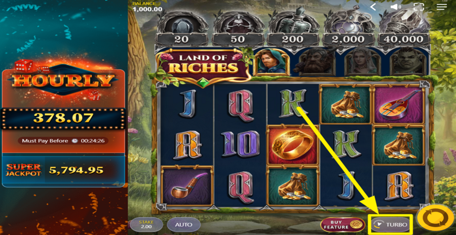 Land Of Riches Turbo