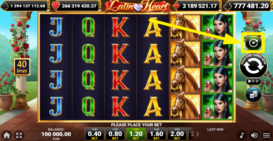 Latin Heart Autoplay