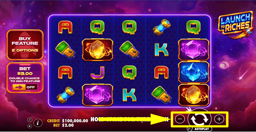 Launch To Riches Bet Value