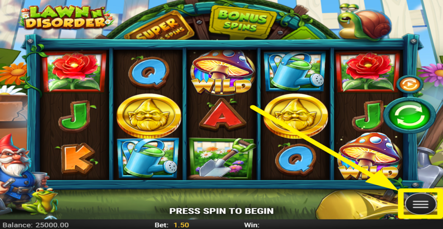 Lawn N Disorder Adjust Bet