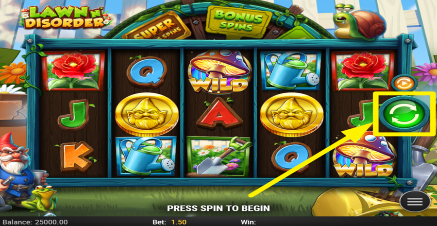 Lawn N Disorder Spin