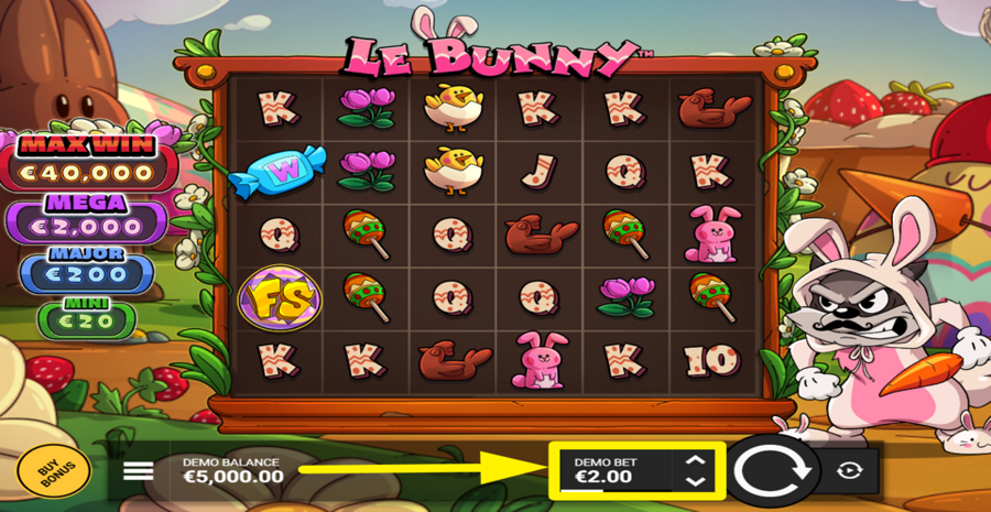 Le Bunny Adjust Bet