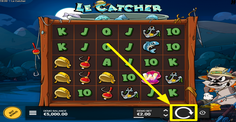 Le Catcher Spin