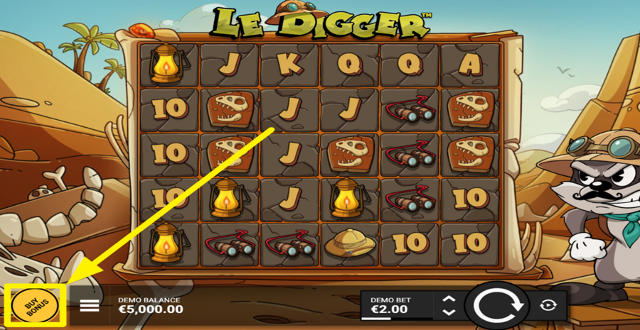 Le Digger Buy Bonus
