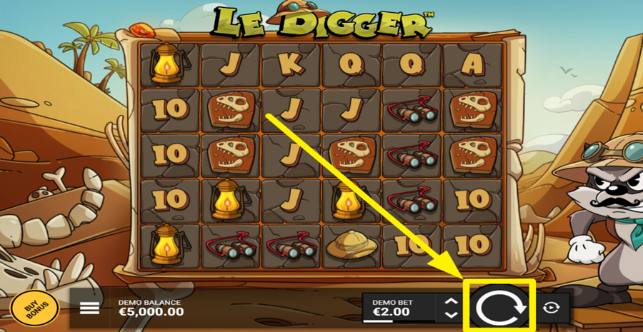 Le Digger Spin