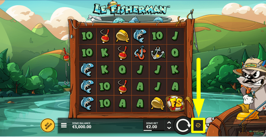 Le Fisherman Autoplay Feature