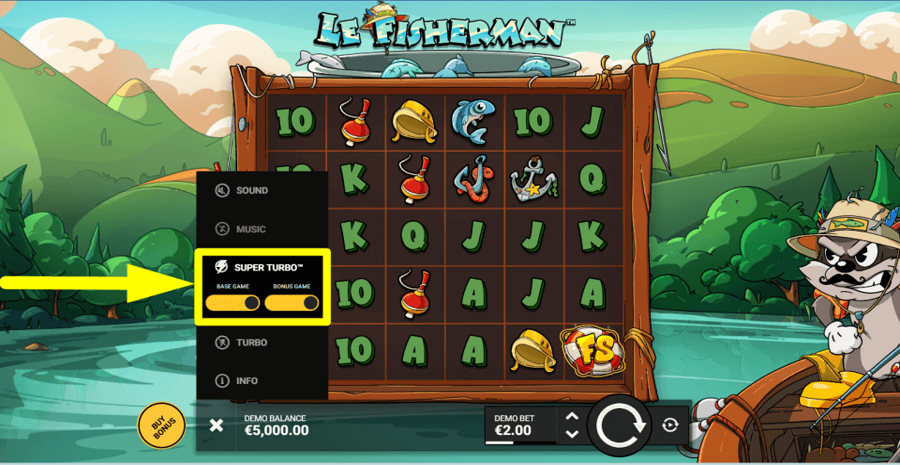 Le Fisherman Turbo Feature