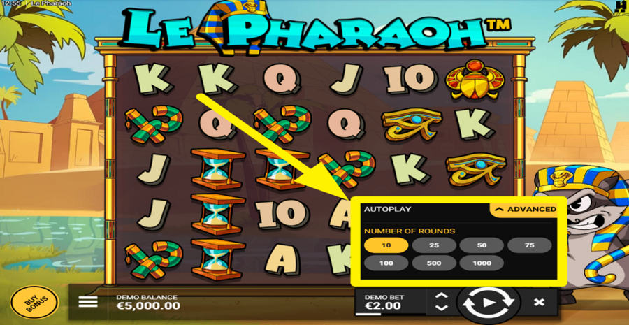 Le Pharaoh Autoplay