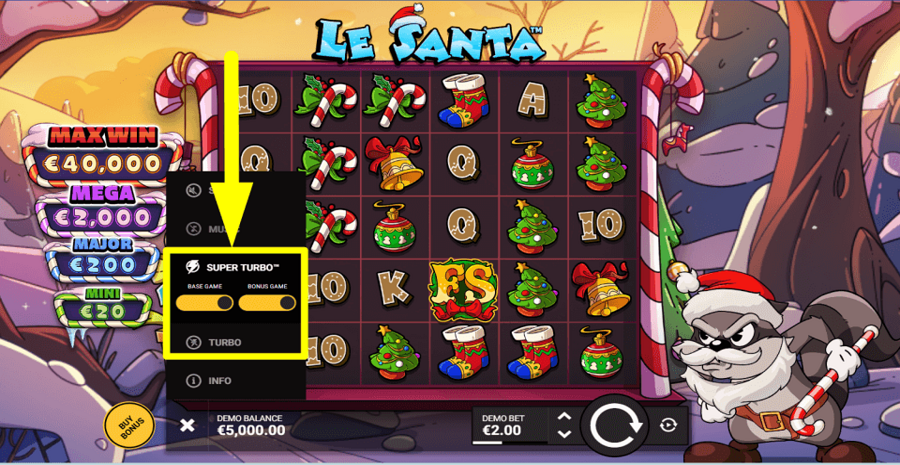 Le Santa Turbo Feature