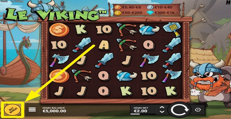 Le Viking Buy Bonus