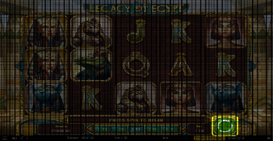 Legacy Of Egypt Spin Button