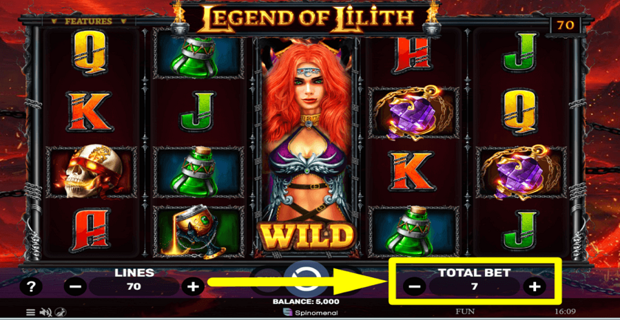 Legend Of Lilith Bet Value