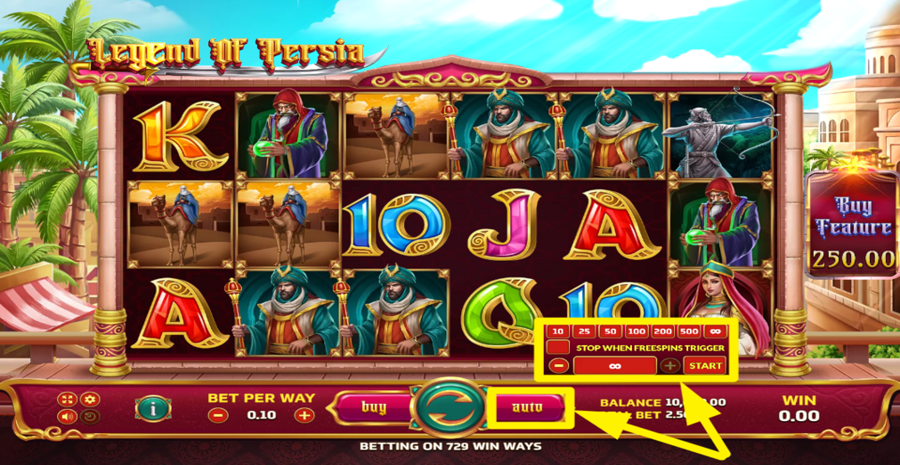 Legend Of Persia Autoplay