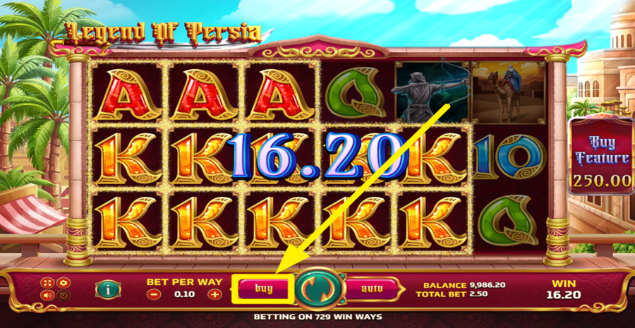 Legend Of Persia Fast Play Mode