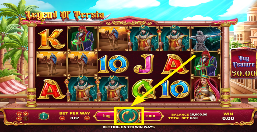 Legend Of Persia Spin