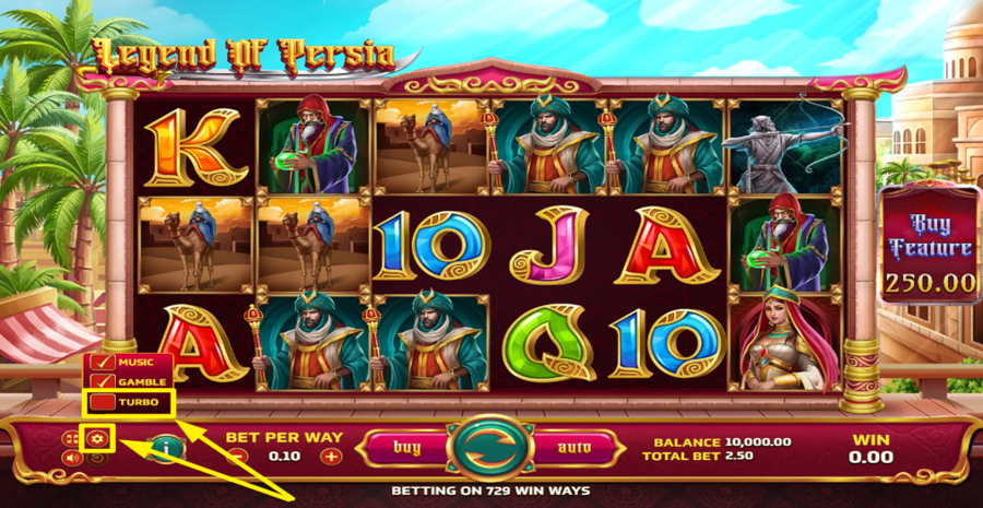 Legend Of Persia Turbo