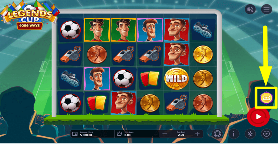 Legends Cup Buy Feature