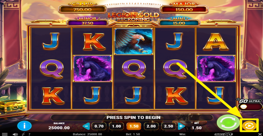 Legion Gold Reckoning Autoplay