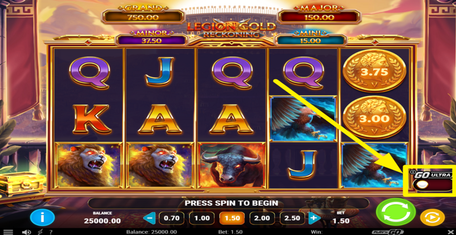 Legion Gold Reckoning Go Ultra