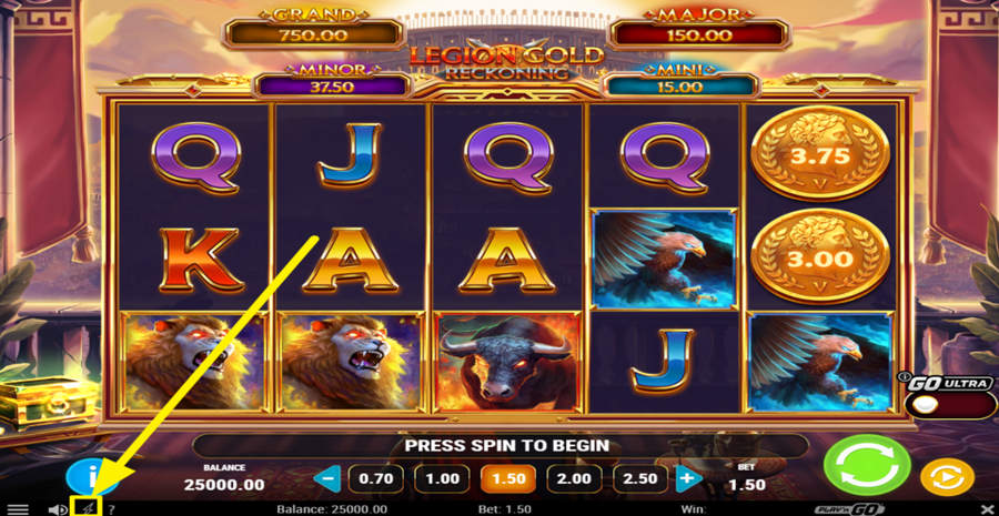 Legion Gold Reckoning Turbo