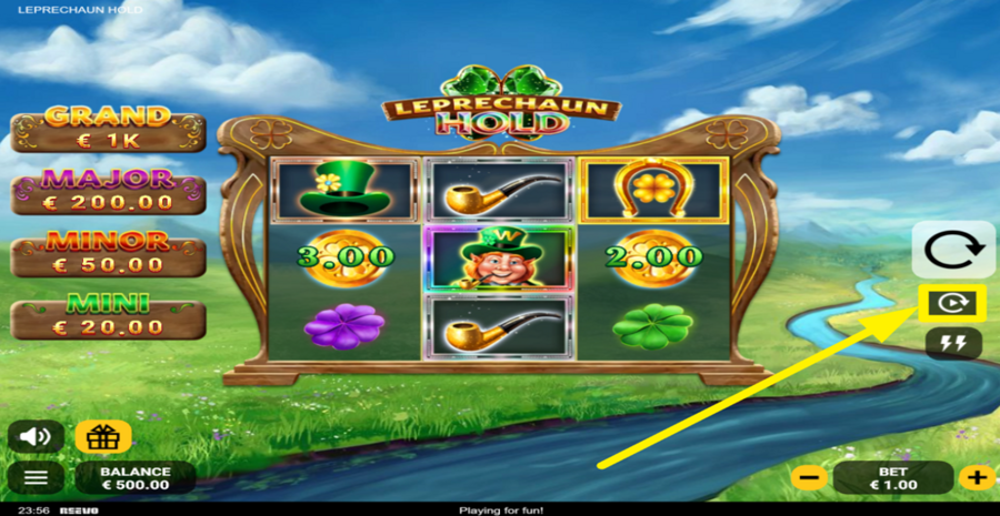 Leprechaun Hold Autoplay