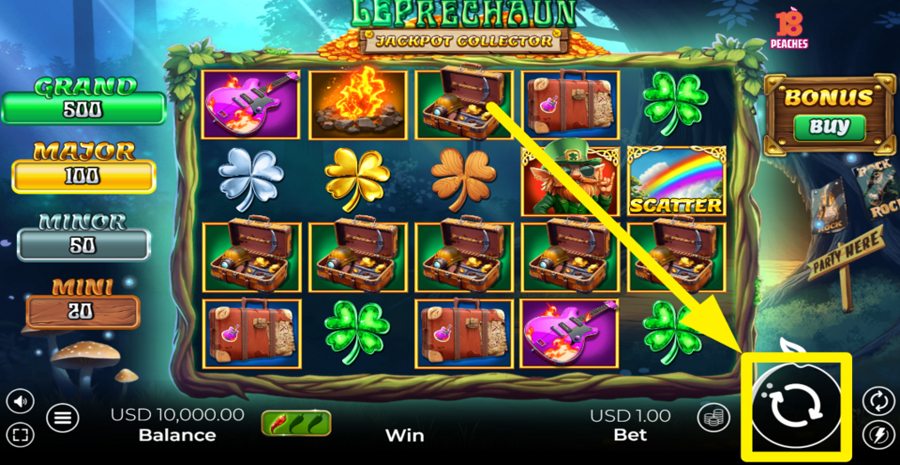 Leprechaun Jackpot Collector Spin
