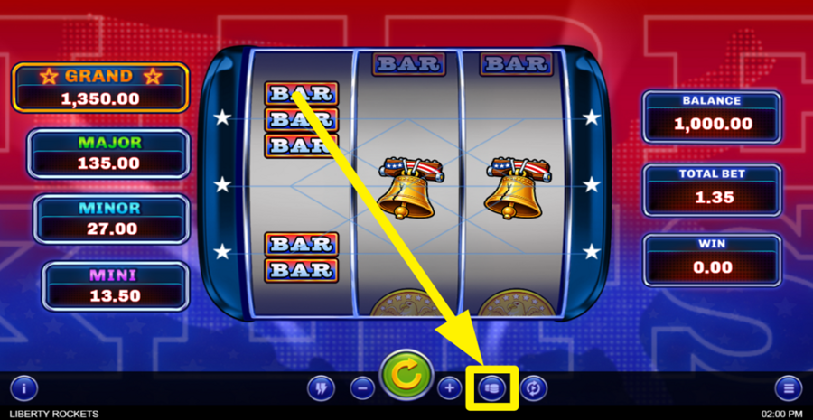 Liberty Rockets Max Bet