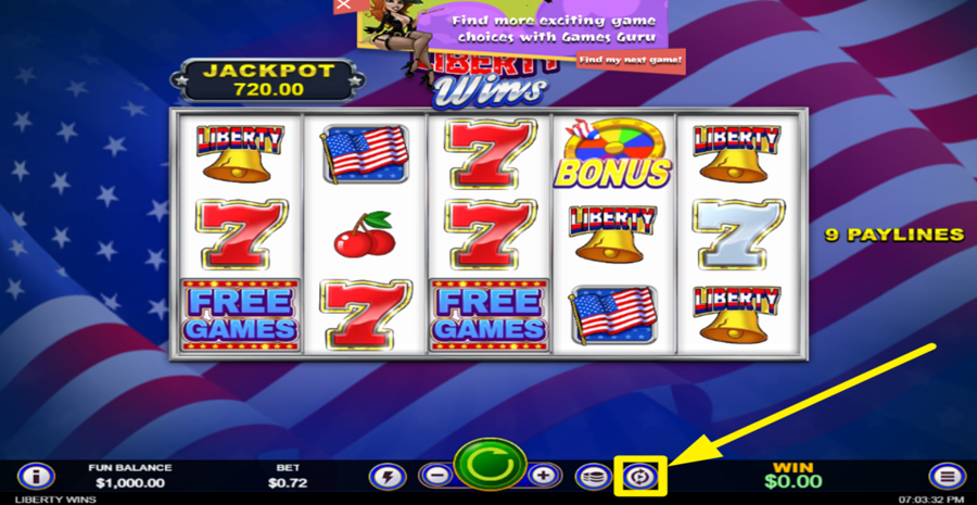 Liberty Wins Autoplay