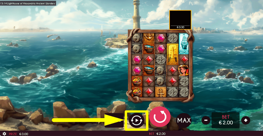 Lighthouse Of Alexandria Ancient Wonders Autoplay Feature
