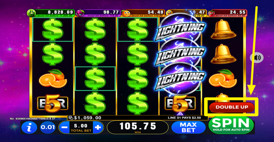 Lightning Fruits Double Up